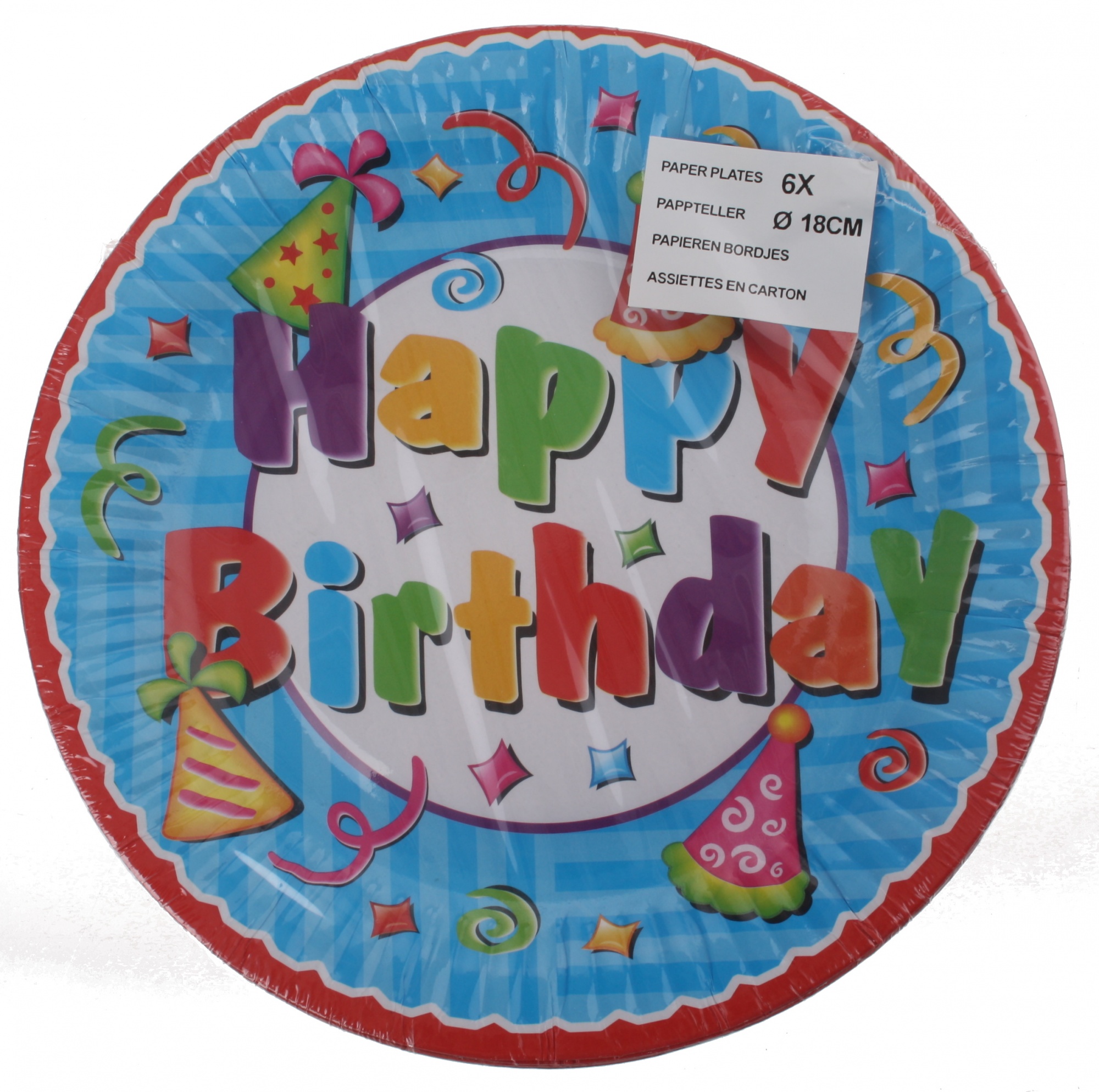 TANJIRI PAPIRNI 18CM 6/1  TANJIRI PAPIRNI 18CM 6/1