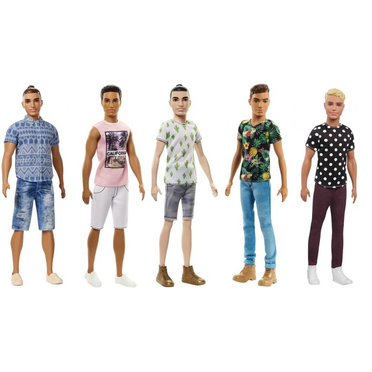 MATTEL BARBIE LUTKA KEN FASHIONISTA  MATTEL BARBIE LUTKA KEN FASHIONISTA