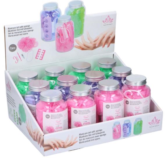 LIFETIME TOUCH OF BEAUTY TOUCH OF BEAUTY SET ZA MANIKURU SA SPUŽVOM 7/1 LIFETIME TOUCH OF BEAUTY TOUCH OF BEAUTY SET ZA MANIKURU SA SPUŽVOM 7/1