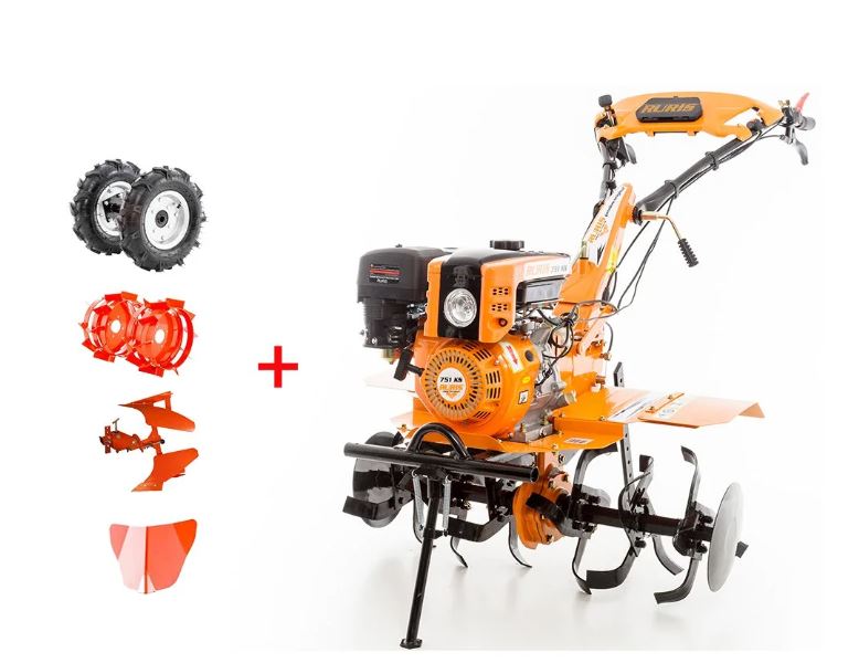 RURIS FREZA 751KS+GUMENI TOČKOVI+PODEŠAVAJUĆI PLUG REV1+METALNI TOČKOVI RURIS FREZA 751KS+GUMENI TOČKOVI+PODEŠAVAJUĆI PLUG REV1+METALNI TOČKOVI