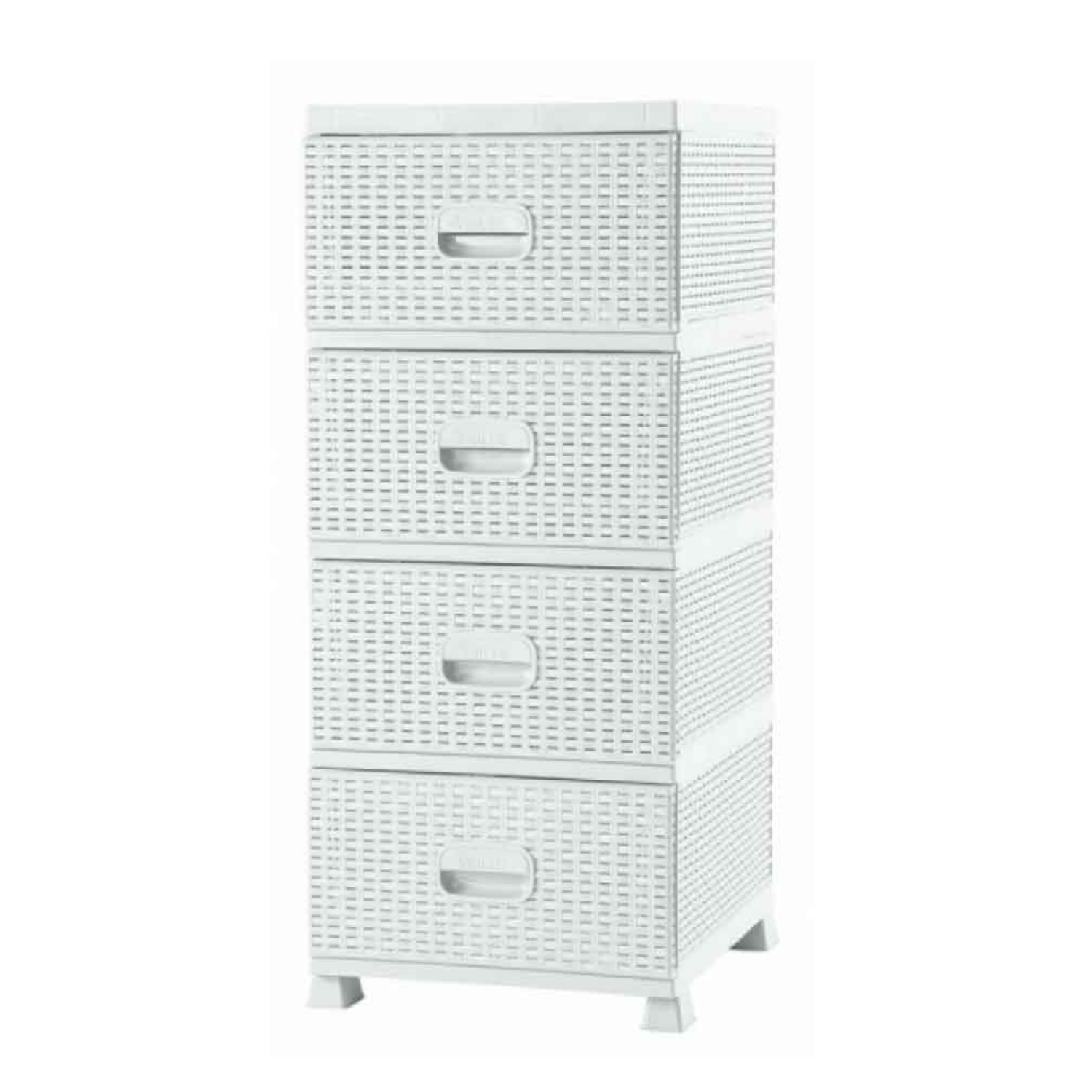 PLASTOFLEX Komodin 4/1 bijeli PLASTOFLEX Komodin 4/1 bijeli