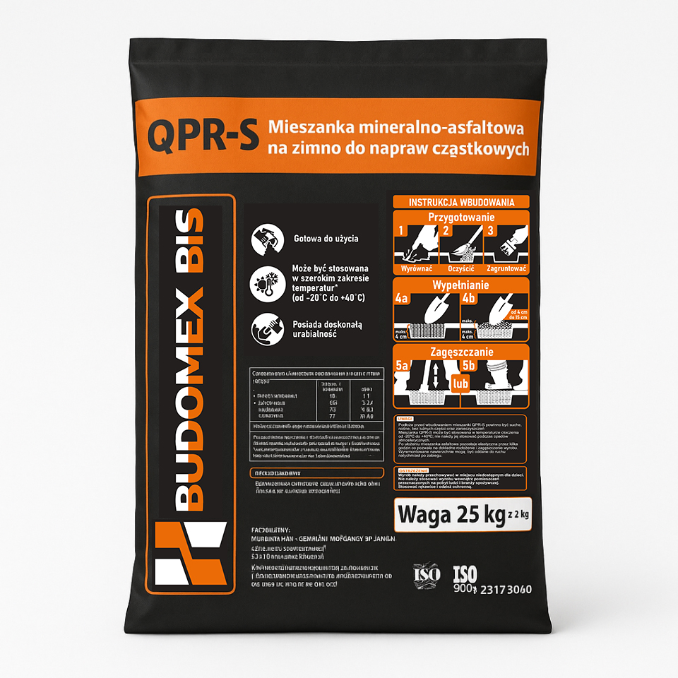  Reparaturni asfalt QPR-S 25/1