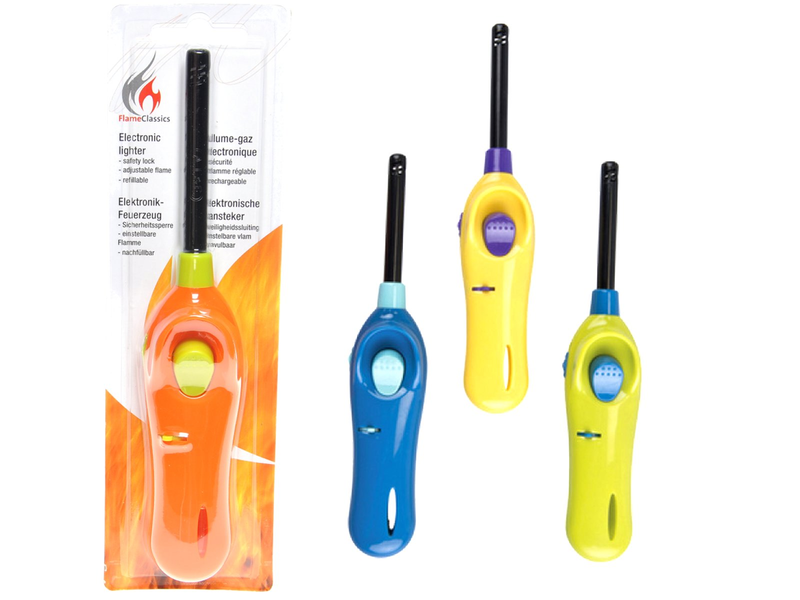 FLAME CLASSICS Upaljač za plin 21,6cm FLAME CLASSICS Upaljač za plin 21,6cm