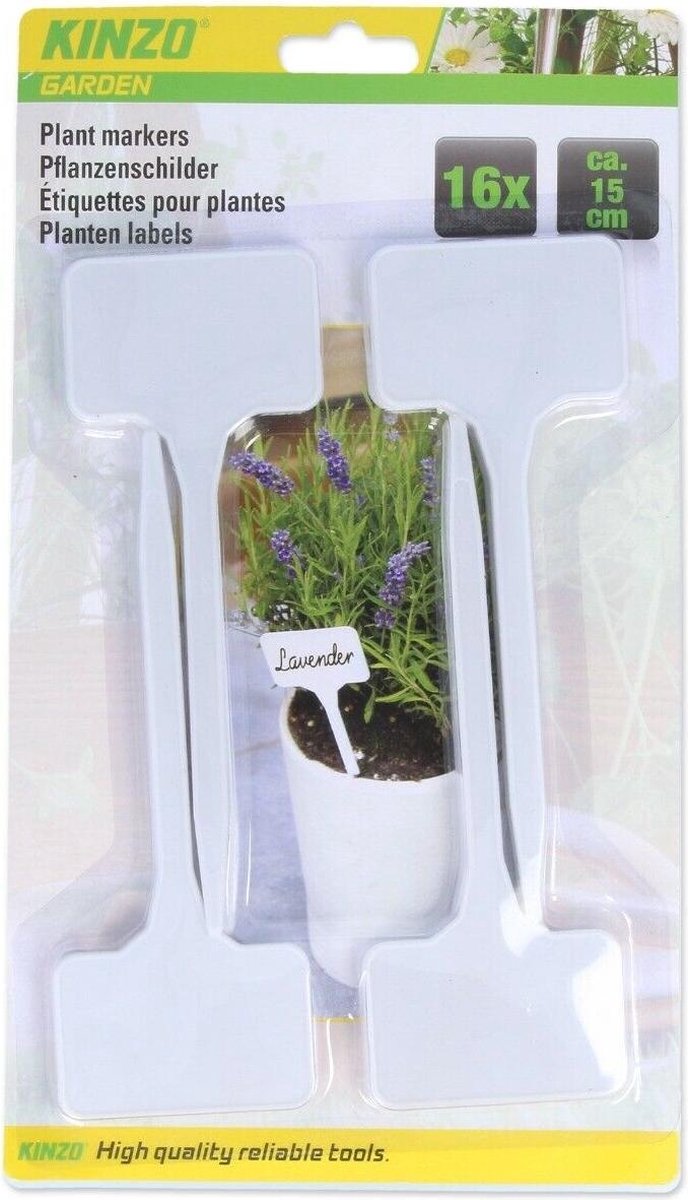KINZO PLOČICE ZA OZNAČAVANJE BILJAKA 16/1 15CM  KINZO PLOČICE ZA OZNAČAVANJE BILJAKA 16/1 15CM