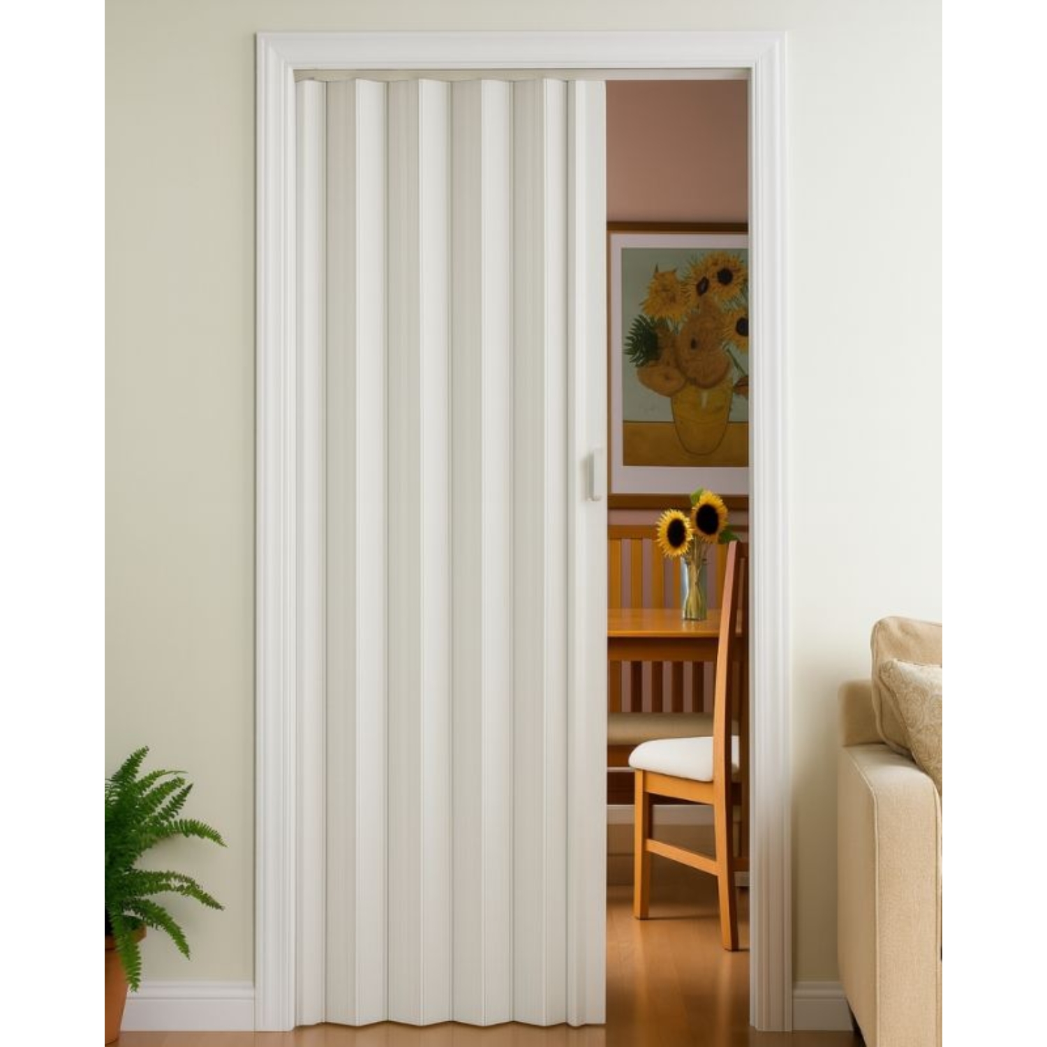  Harmonika vrata AG 820x2030x6 mm White Maple