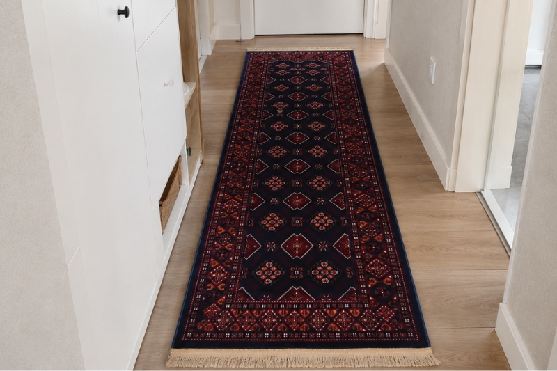 SAFYUN Tepih Afgan AF319 Navy 80x150