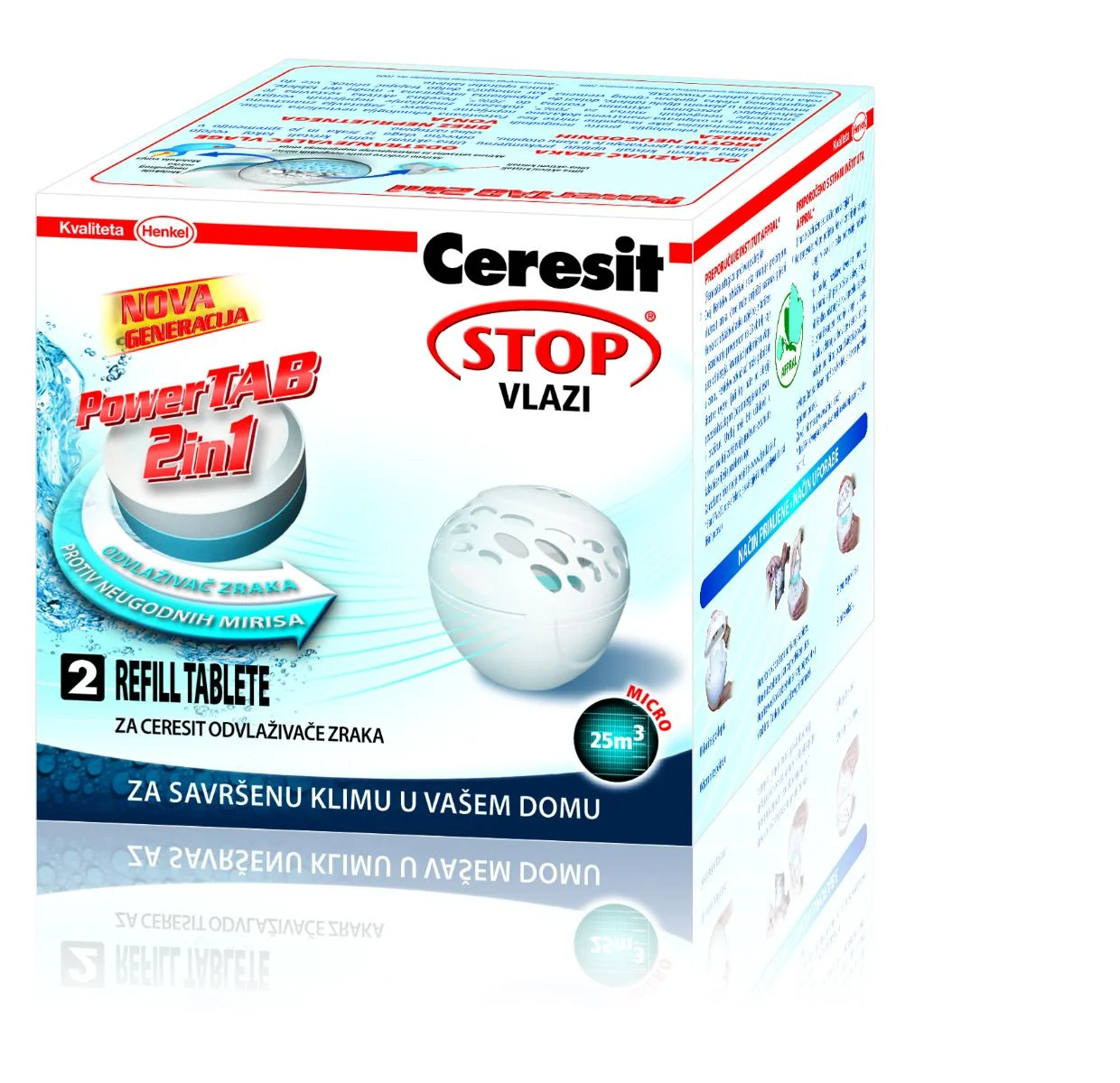 CERESIT Ceresit stop vlazi PEARL- punjenje neutral 2x300gr CERESIT Ceresit stop vlazi PEARL- punjenje neutral 2x300gr