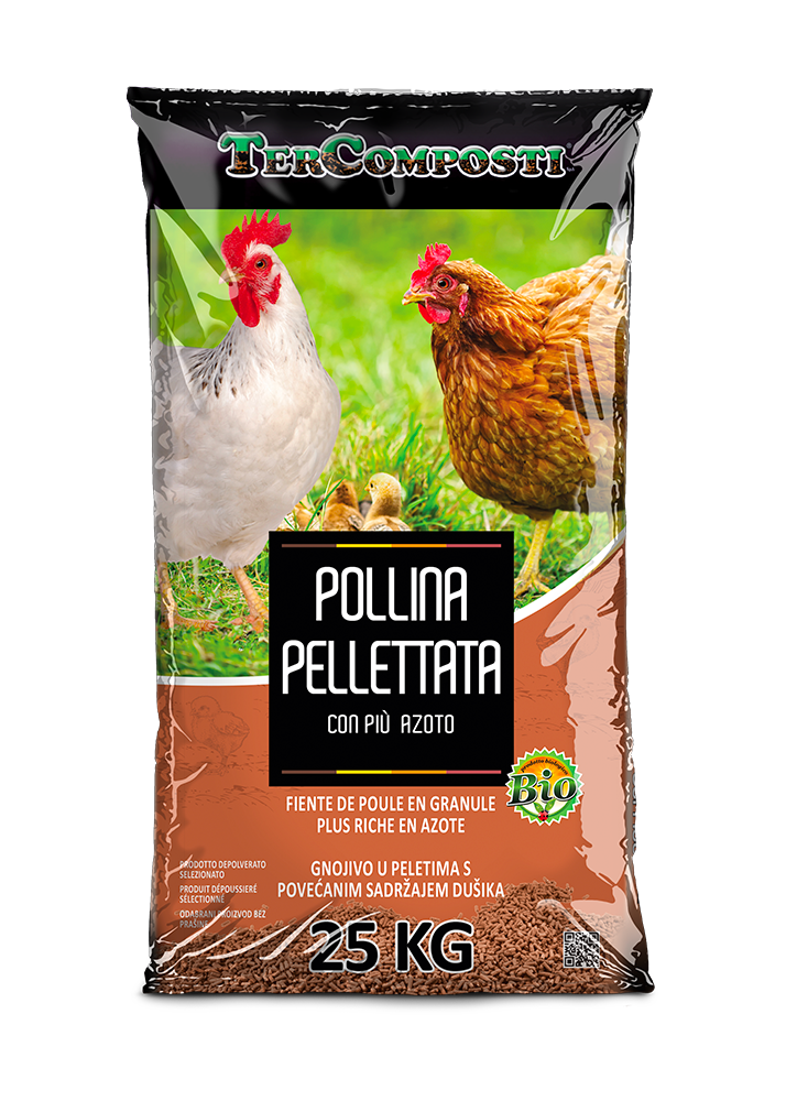 TER COMPOSTI Organsko gnojivo Pollina 25KG TER COMPOSTI Organsko gnojivo Pollina 25KG