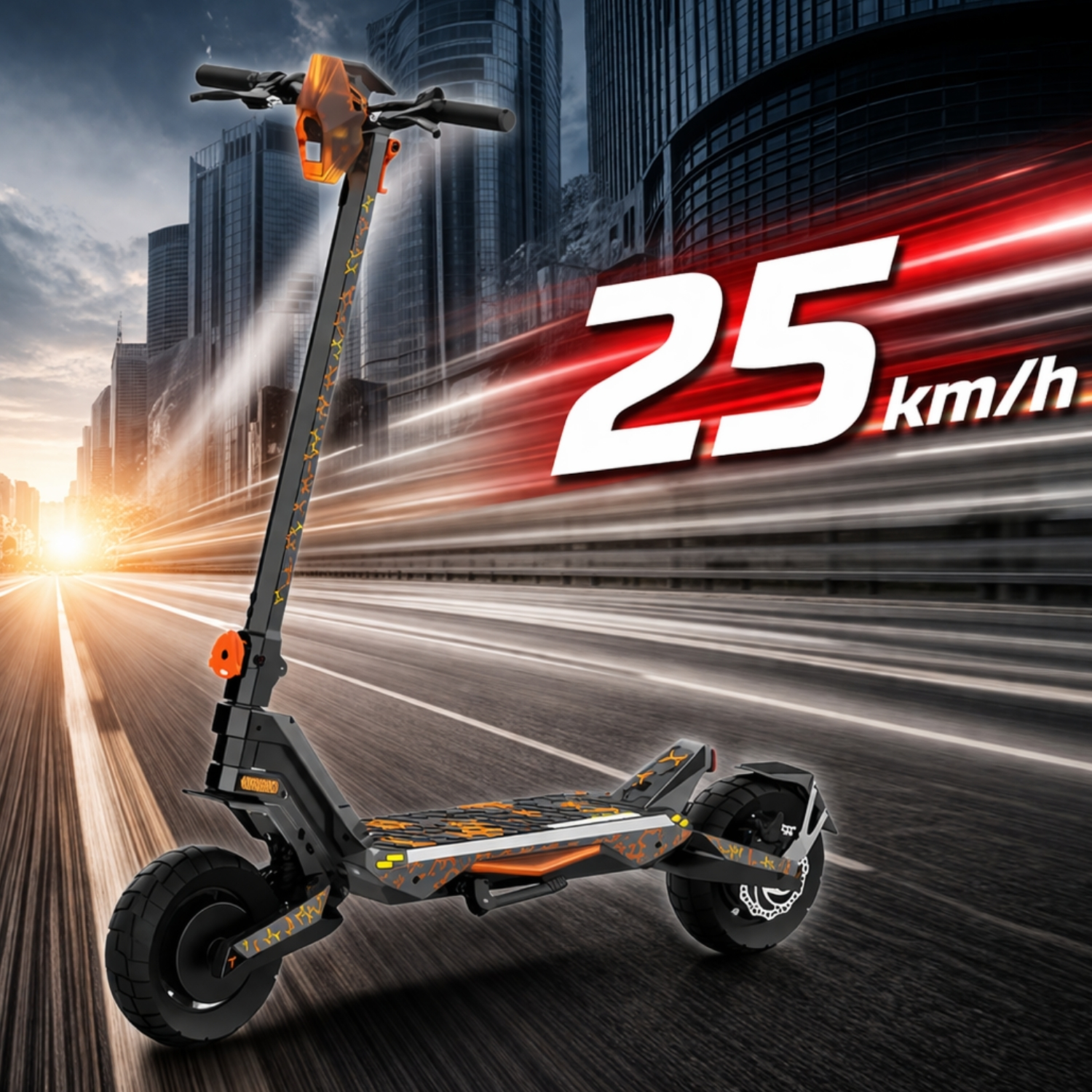 BOE Romobil G2 800 W narandžasti