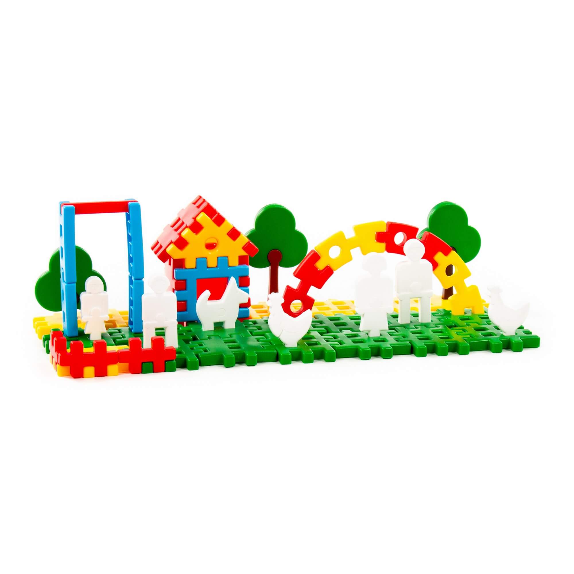 POLESIE IGRAČKA KOCKE ZA SKLAPANJE LUNAPARK 5380