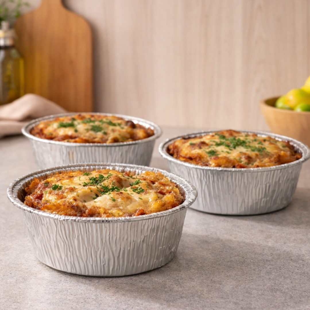  Aluminijska posuda okrugla 24,5 cm 3/1 DP4417