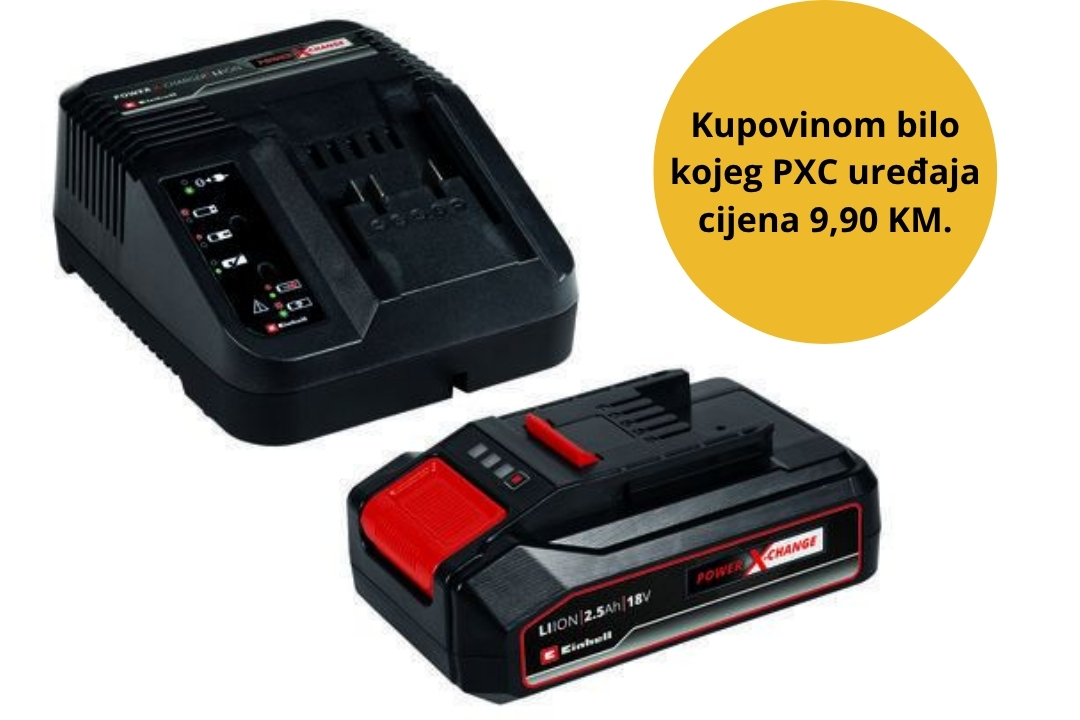 EINHELL 18V 2,5AH PXC STARTER KIT 