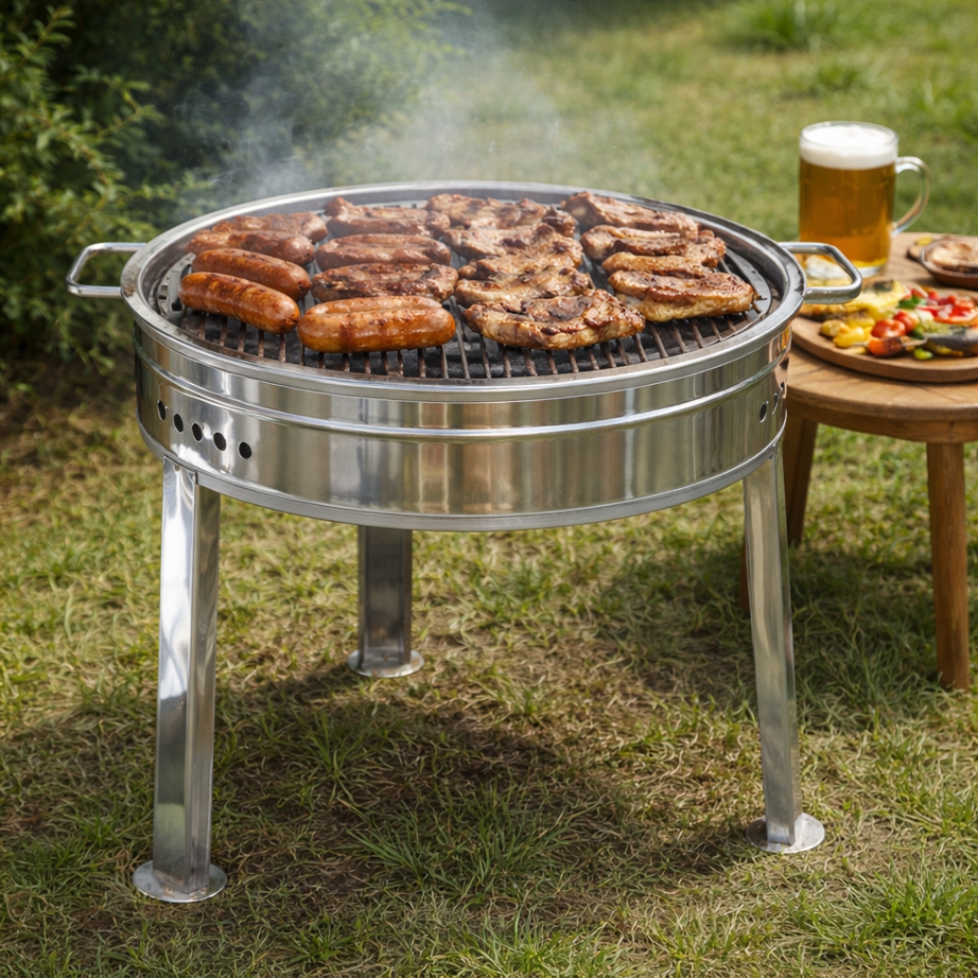  Roštilj veliki inox 480x120