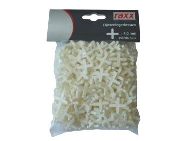 RAXX KRIŽIĆI ZA KERAMIČKE PLOČICE 4,0MM, 250/1  RAXX KRIŽIĆI ZA KERAMIČKE PLOČICE 4,0MM, 250/1