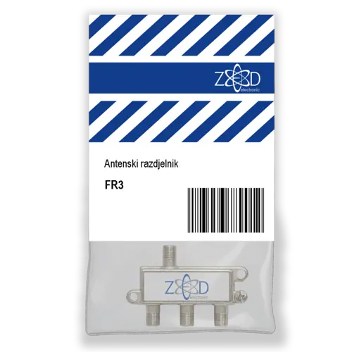 ZED ELECTRONIC RF-RAZDJELNIK NA 3 ZED ELECTRONIC RF-RAZDJELNIK NA 3