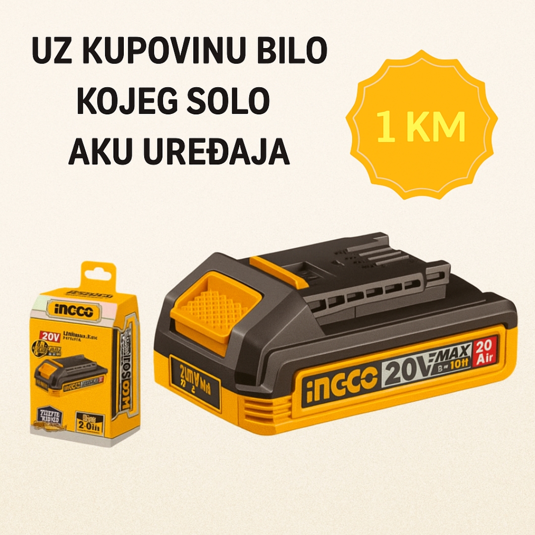 INGCO BATERIJA LI 2,0AH 20V FBLI2001