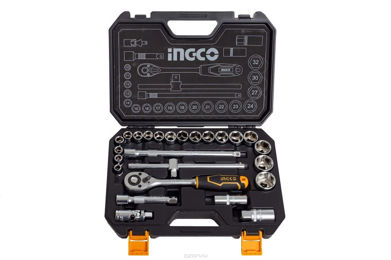 INGCO SET NASADNIH KLJUČEVA 25/1 1/2 HKTS12251