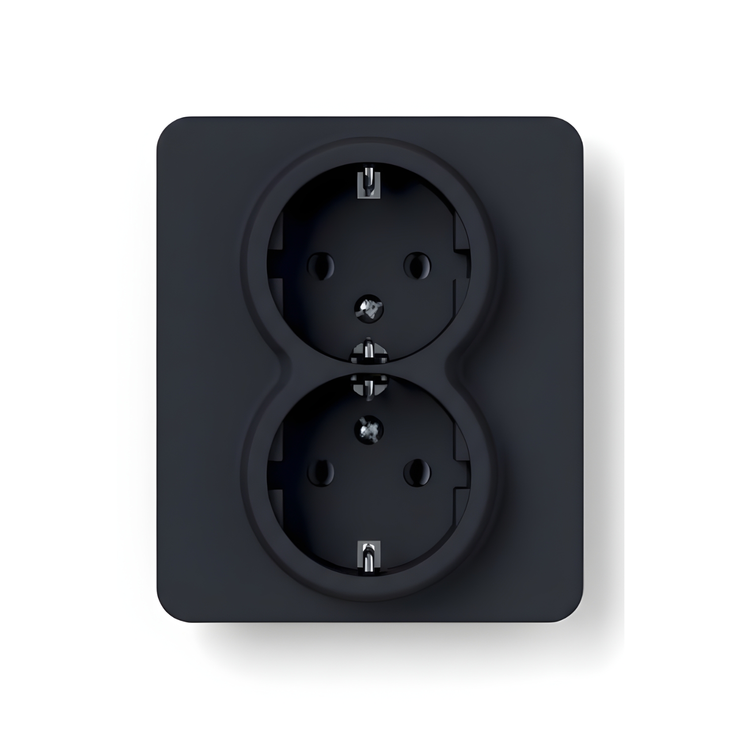  Dupla utičnica crna Rio