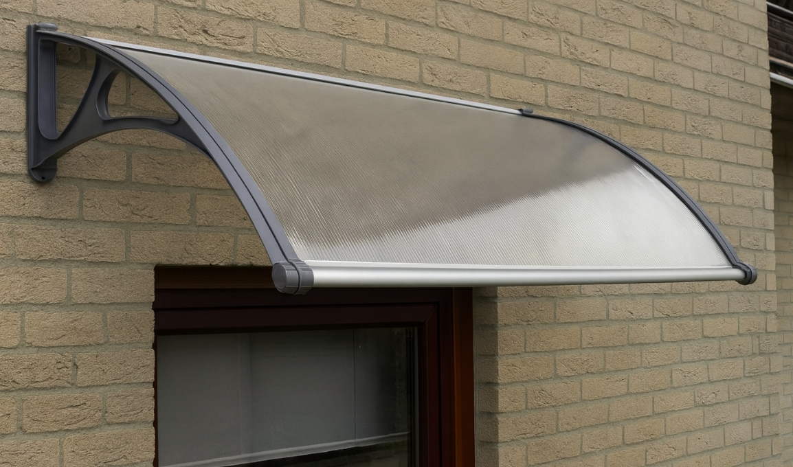  NADSTREŠNICA 80X120CM 5,2MM CLEAR SENZOR SOL.LED