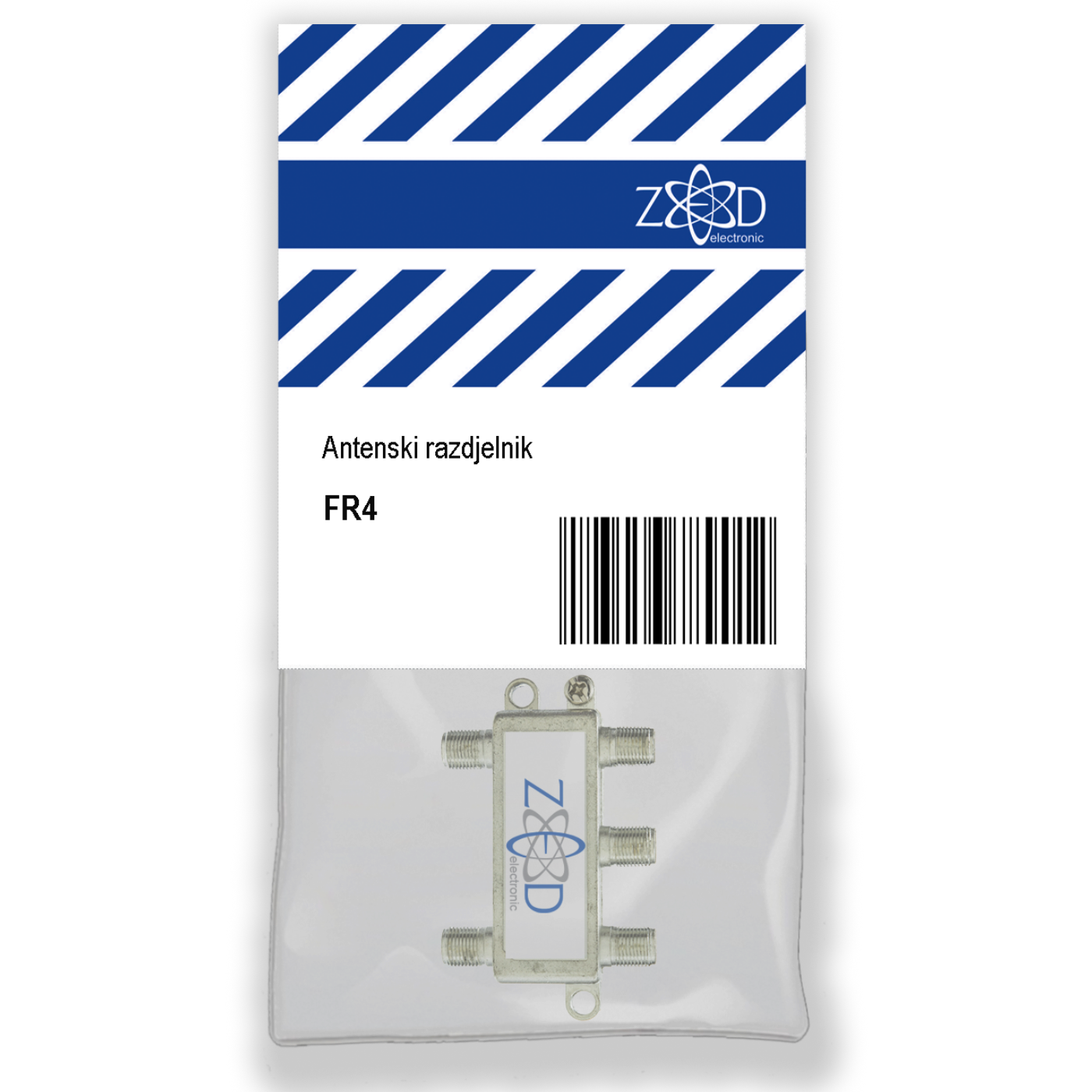 ZED ELECTRONIC RF-RAZDJELNIK NA 4 ZED ELECTRONIC RF-RAZDJELNIK NA 4