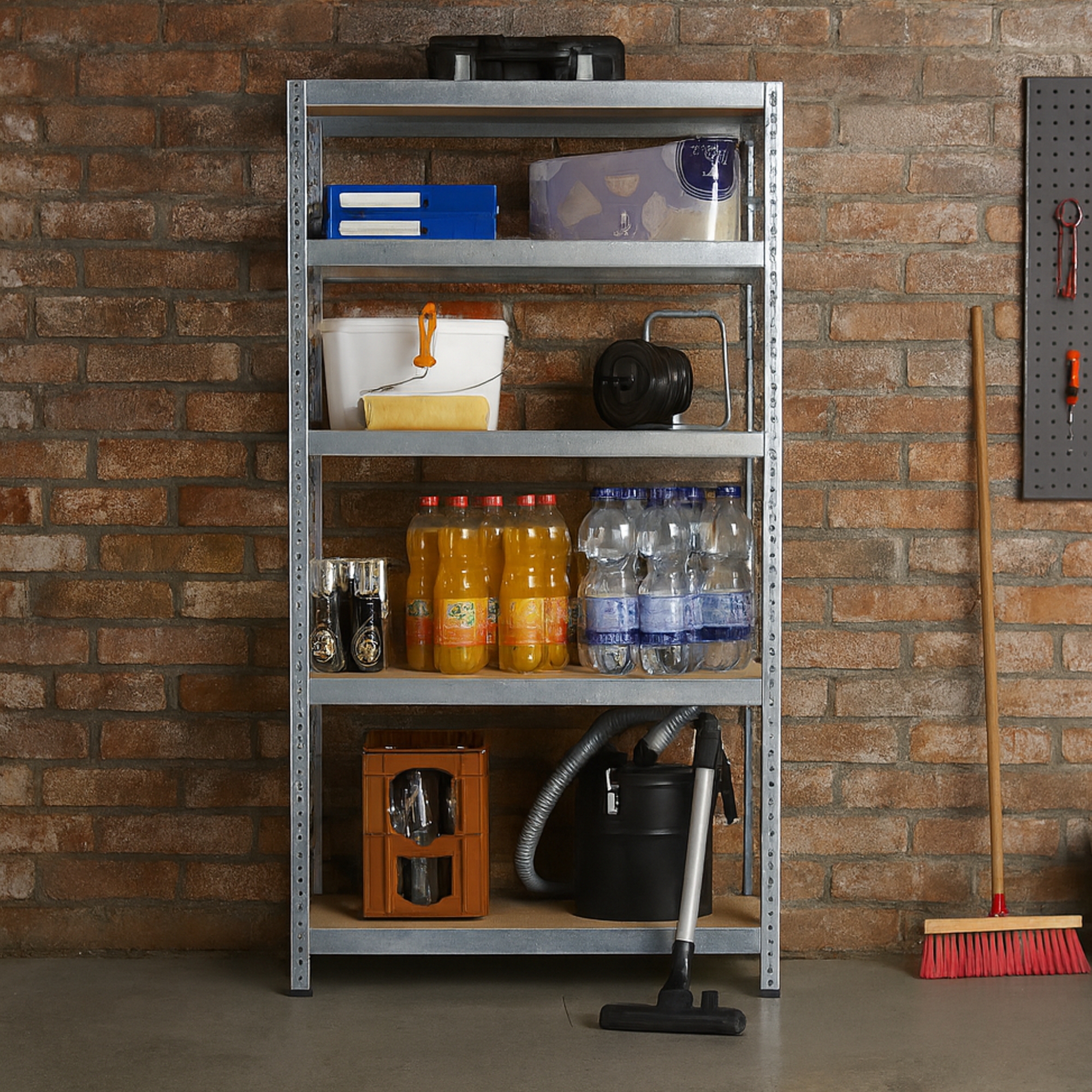 REGAL/RADNI STO SA 5 POLICA 19X90X45CM 175KG  REGAL/RADNI STO SA 5 POLICA 19X90X45CM 175KG