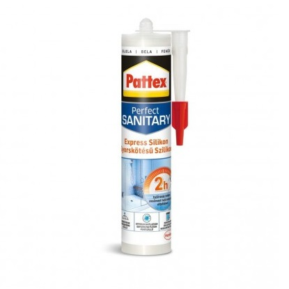 PATTEX Sanitarni silikon bijeli 280 ml RUSH
