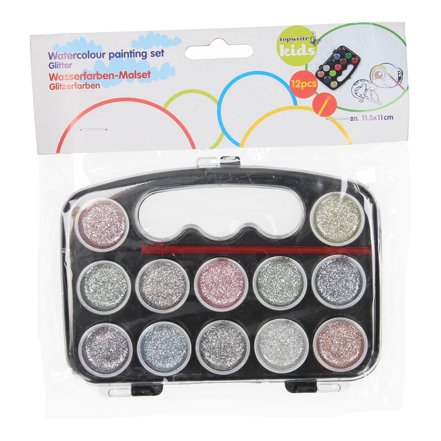 TOPWRITE VODENE BOJICE GLITTER 12/1
