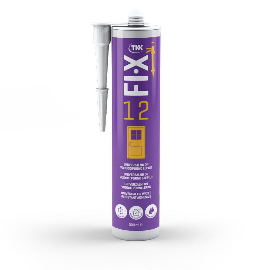 TKK FIX 12 univerzalno d4 vodootporno ljepilo 300ml TKK FIX 12 univerzalno d4 vodootporno ljepilo 300ml