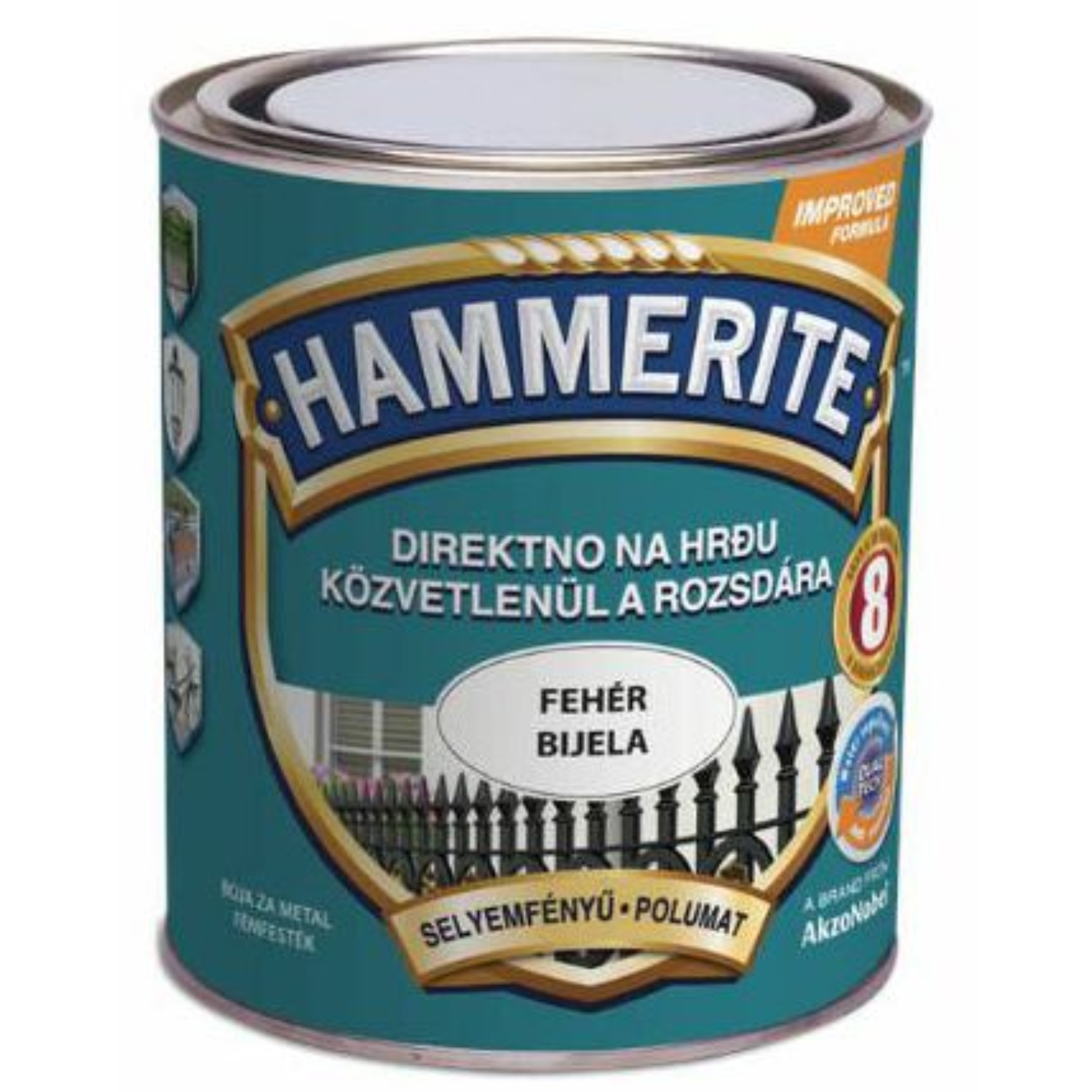 HAMMERITE Boja polumat bijela 0,75 l
