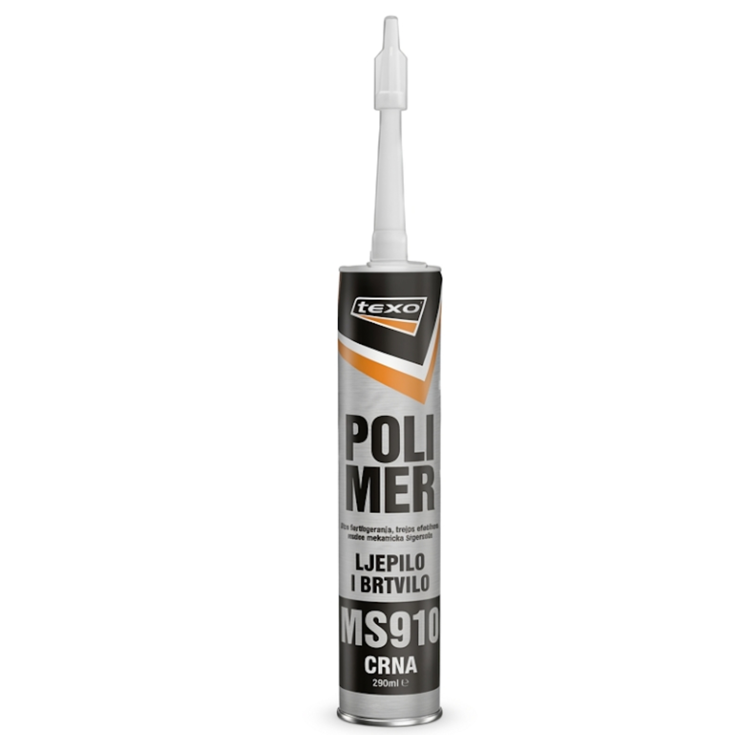 TEXO Ljepilo i brtvilo crno MS910 290 ml