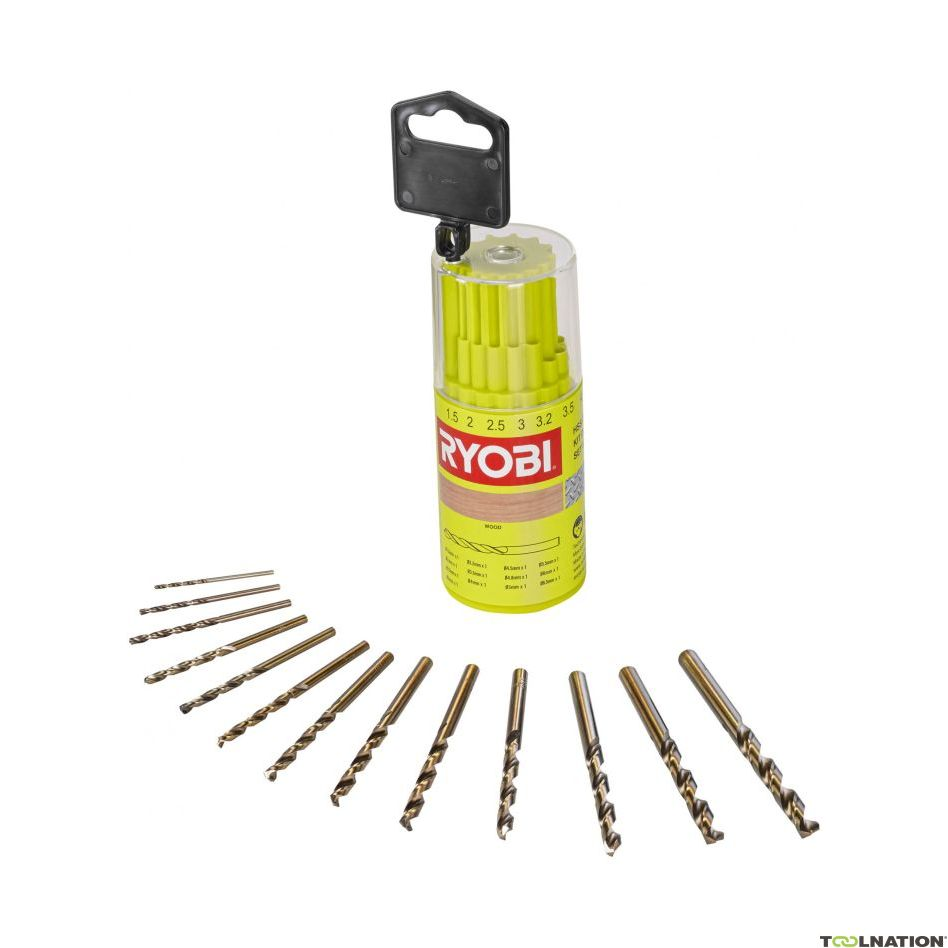 RYOBI RAK13HSS 13-DIJELNI SET BURGIJA HSS-G (MHE) RYOBI RAK13HSS 13-DIJELNI SET BURGIJA HSS-G (MHE)