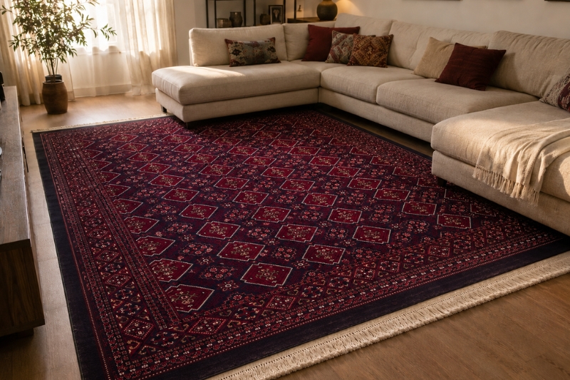 SAFYUN Tepih Afgan AF319 Navy 160x230