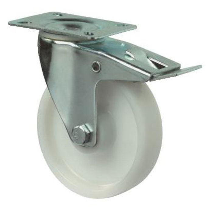 BS ROLLEN TOČKIĆ SA KOČNICOM 100MM POLIAMID NOSIVOST 125KG.  BS ROLLEN TOČKIĆ SA KOČNICOM 100MM POLIAMID NOSIVOST 125KG.