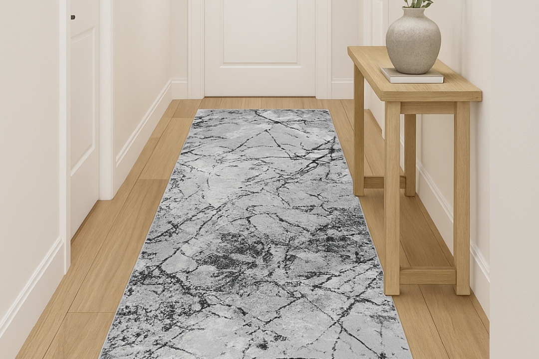 SAFYUN TEPIH NICENESS NP235 GREY BLACK 80X150CM