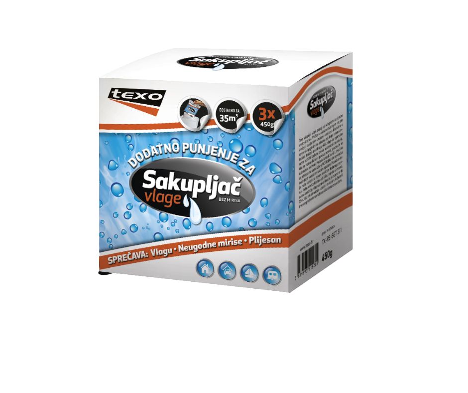  DODATNO PUNJENJE ZA SAKUPLJAČ VLAGE 3X450GR