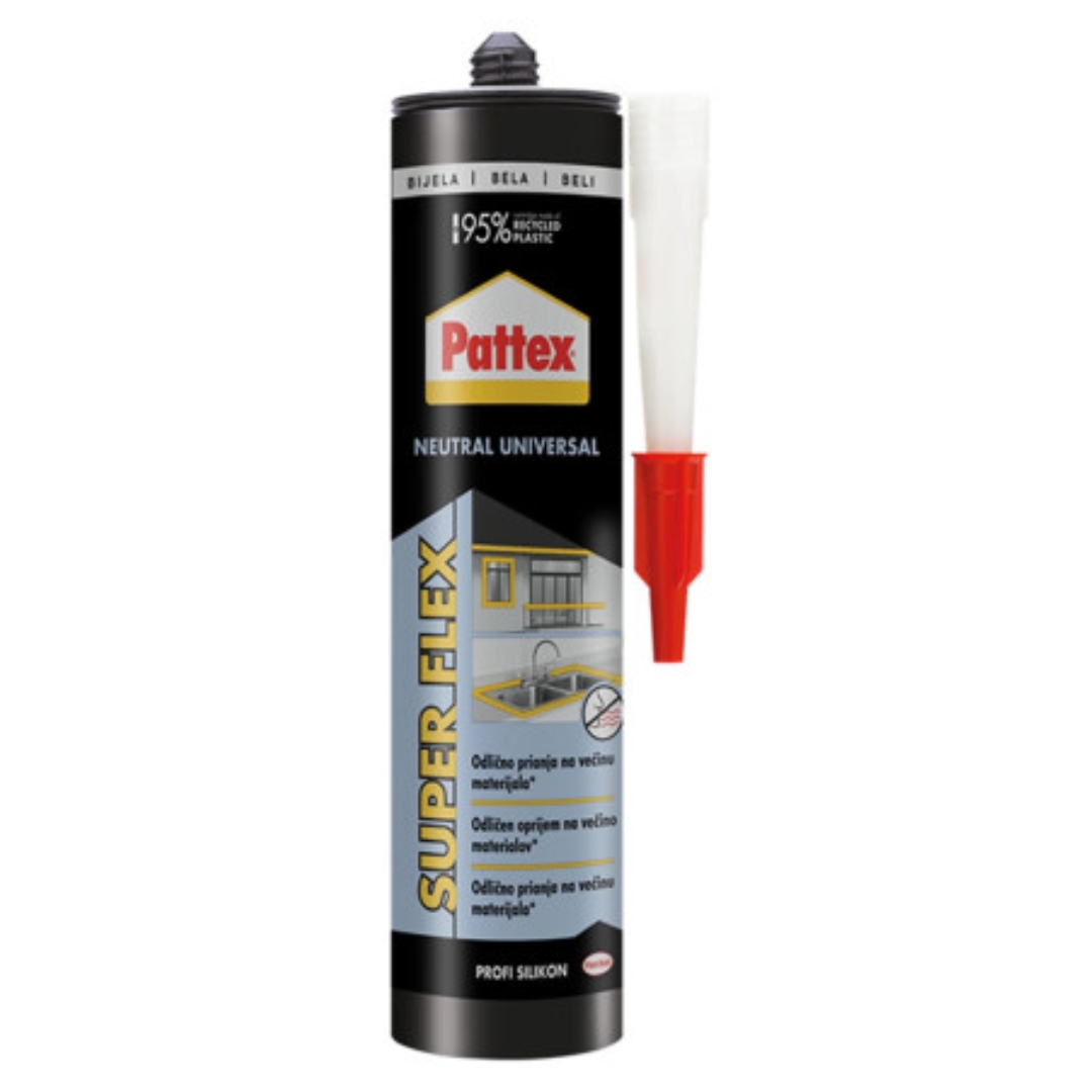 PATTEX Silikon Neutralni Universal bijeli