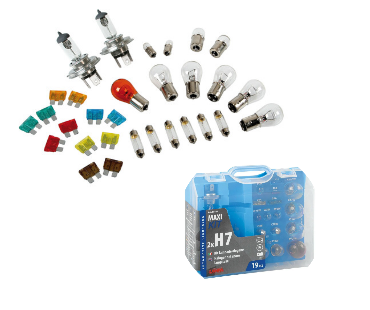 KOMPLET SIJALICA 19/1 HALOGENA  KOMPLET SIJALICA 19/1 HALOGENA