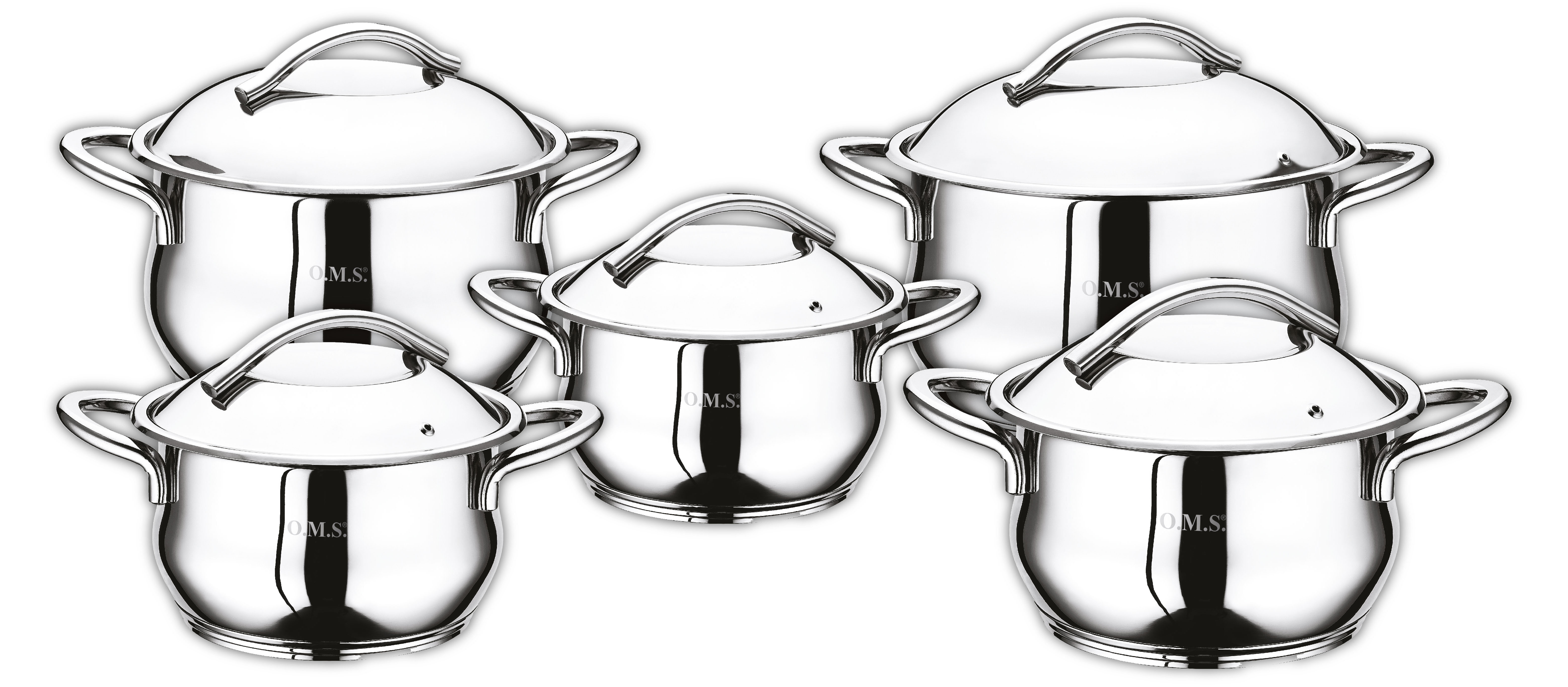 Set šerpi inox 10/1 Code1004  Set šerpi inox 10/1 Code1004