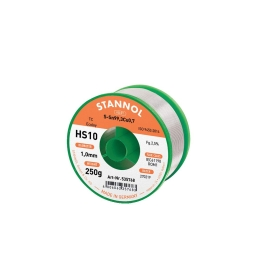 STANNOL Žica za lemljenje HS10 250g, 2,5% 1,0mm STANNOL Žica za lemljenje HS10 250g, 2,5% 1,0mm