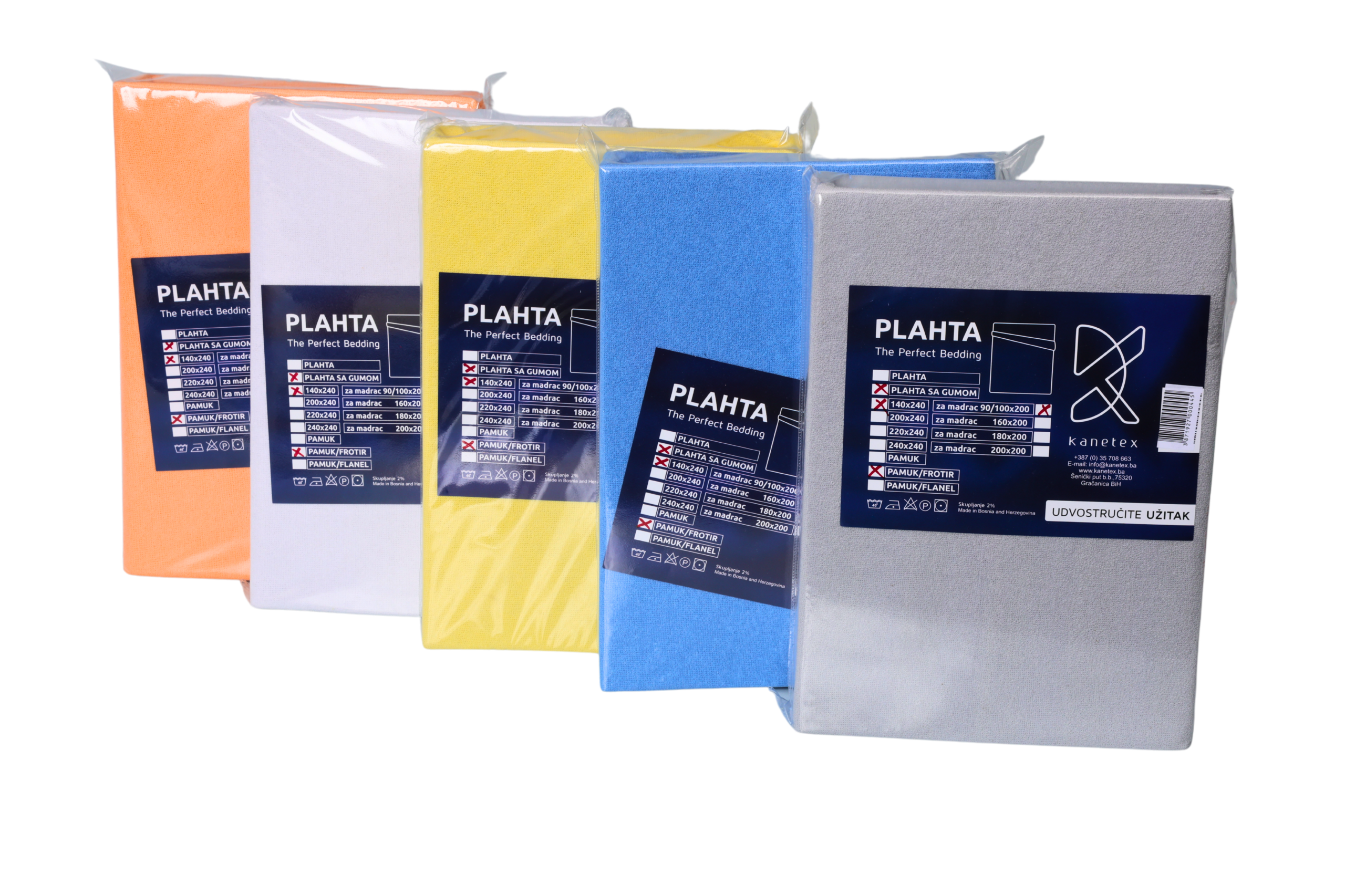 Plahta frotir sa gumom 240x240  Plahta frotir sa gumom 240x240