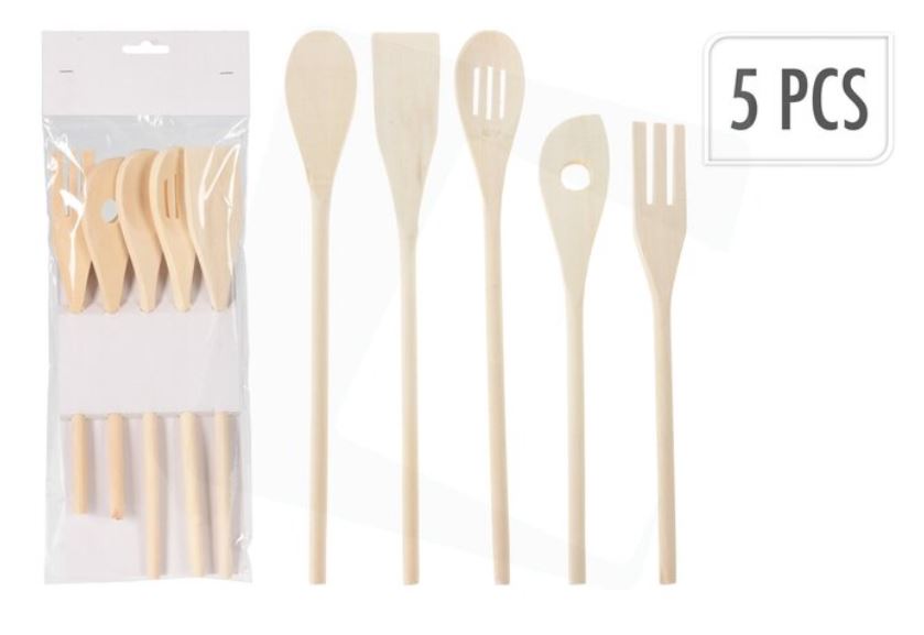 EXCELLENT HOUSEWARE DRVENE KAŠIKE 5/1 EXCELLENT HOUSEWARE DRVENE KAŠIKE 5/1