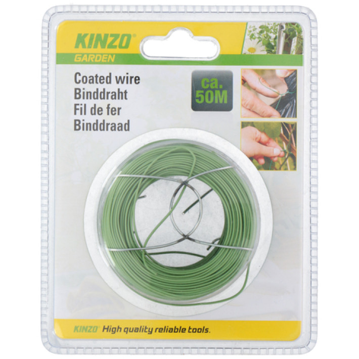 KINZO ŽICA ZA VEZIVANJE ZELENA 50M  KINZO ŽICA ZA VEZIVANJE ZELENA 50M