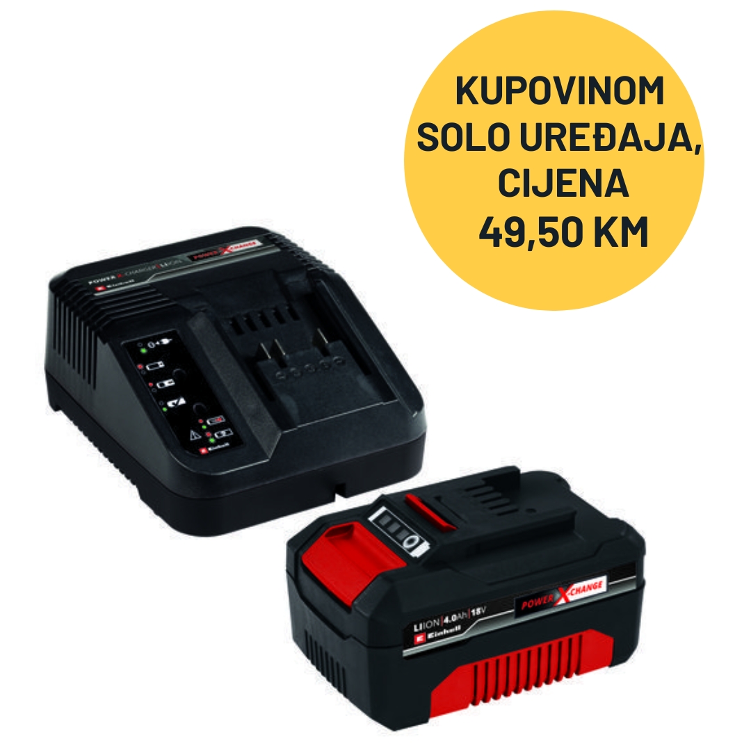 EINHELL 18V 4,0AH PXC STARTER KIT