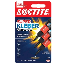 LOCTITE Super ljepilo Power Gel 3x1g LOCTITE Super ljepilo Power Gel 3x1g