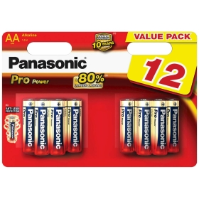 PANASONIC Alkali baterije pro power M multi-pack mignon LR6 12/1 PANASONIC Alkali baterije pro power M multi-pack mignon LR6 12/1