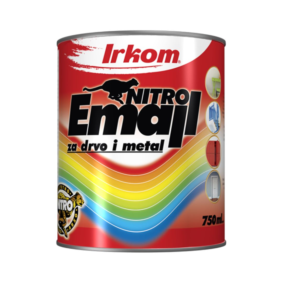 NITRO EMAJL CRVENI 0,75L  NITRO EMAJL CRVENI 0,75L