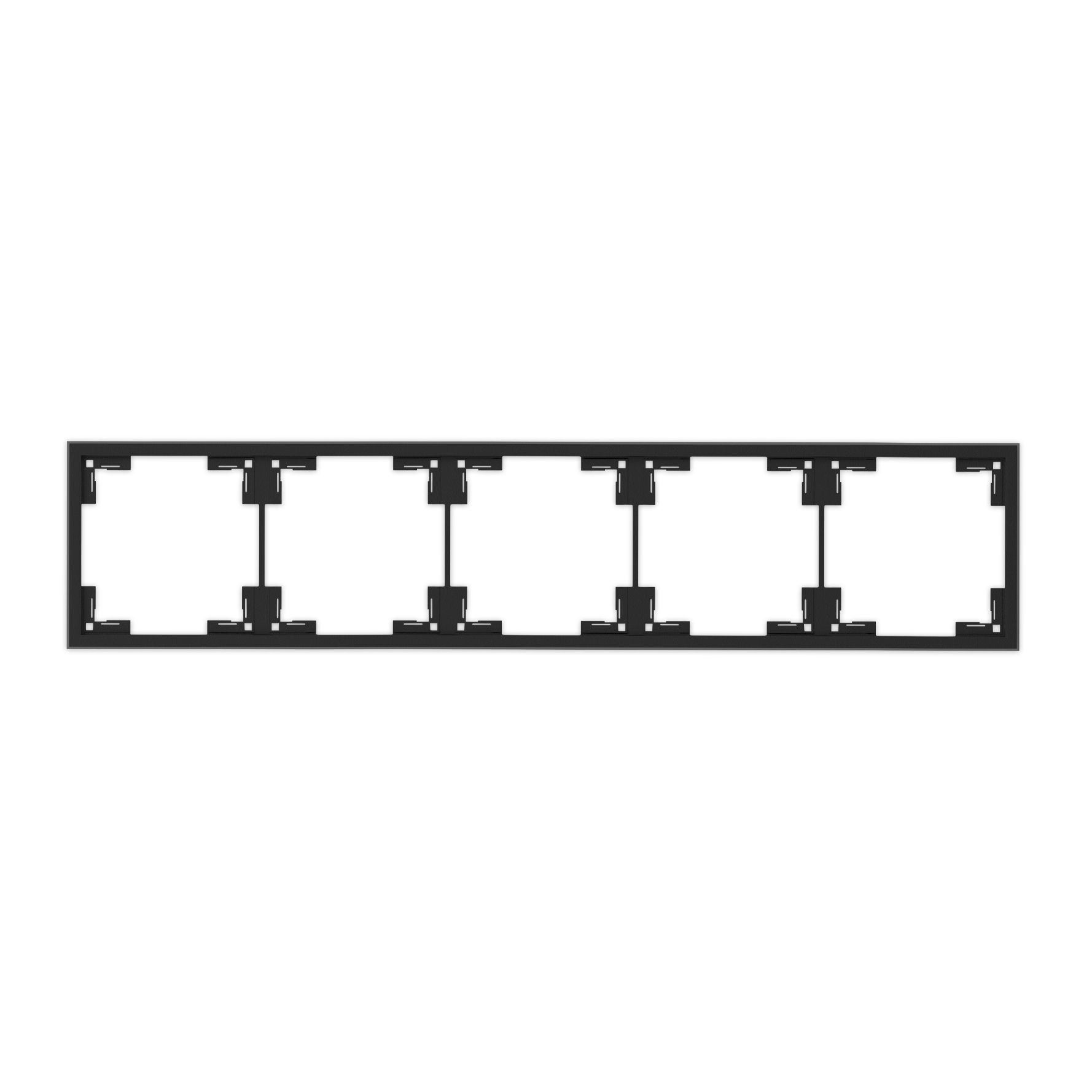 COMMEL Okvir peterostruki crni 153787