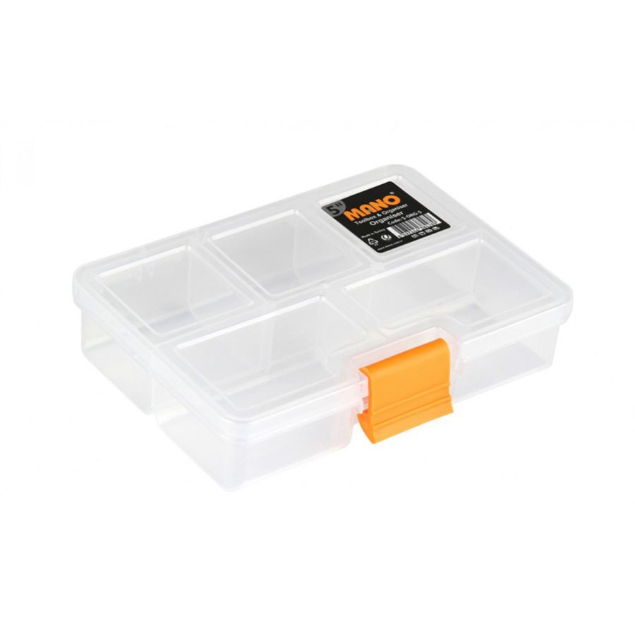 MANO KUTIJA ORGANIZER S-ORG-5 TRANSPARENT MANO KUTIJA ORGANIZER S-ORG-5 TRANSPARENT