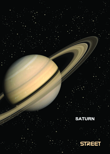  Sveska meka A4 dikto planets