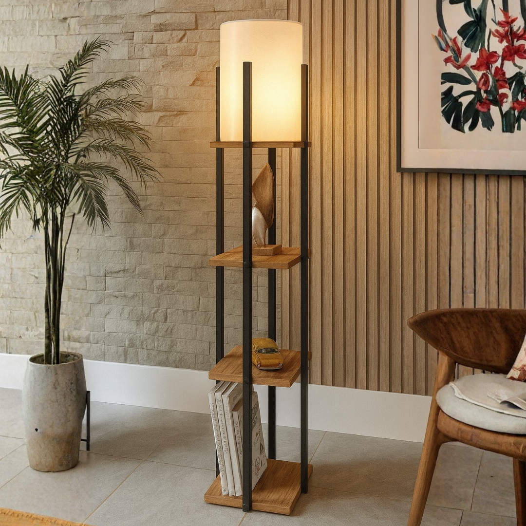 SPARX NORA PODNA LAMPA CRNO-SMEĐA SPF00915